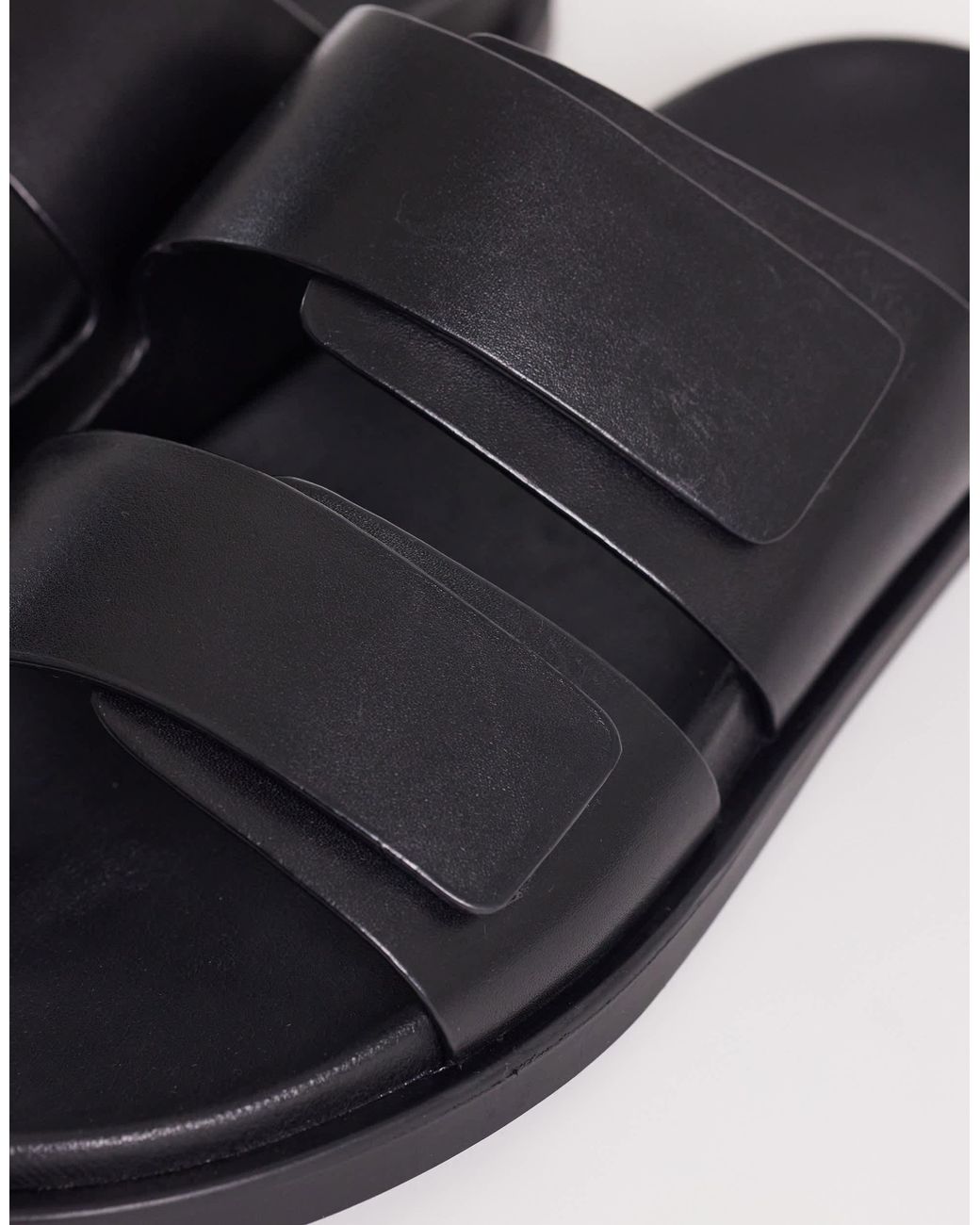ASOS Blue Two Strap Sandals for men