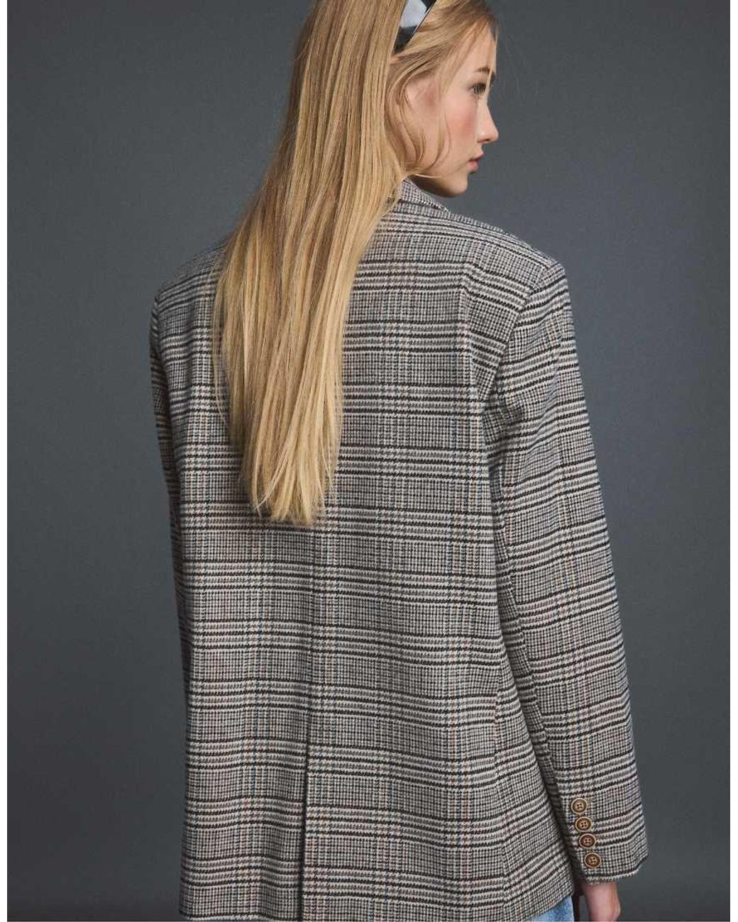 Blazer Basic di Stradivarius in Black