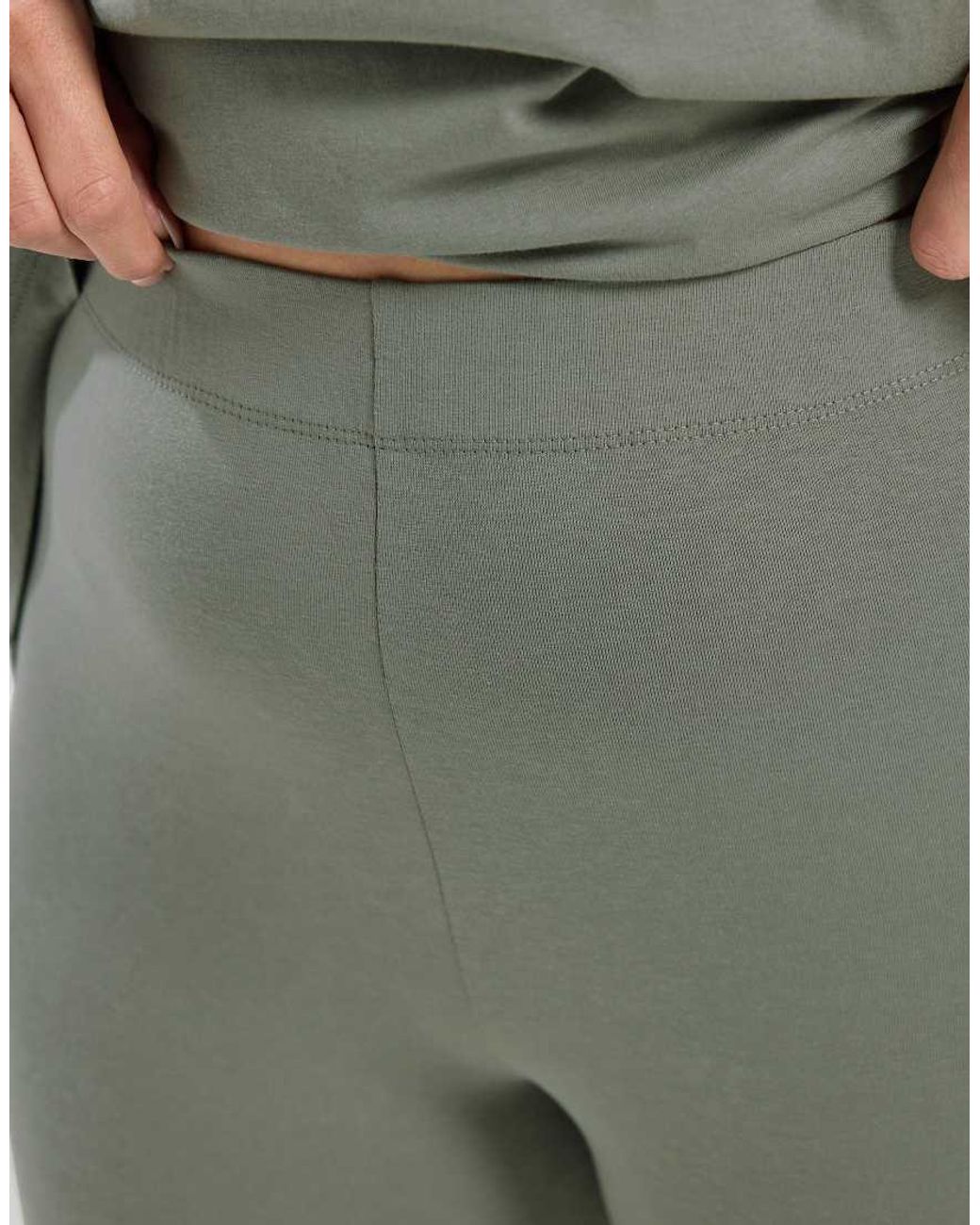Yours Clothing Green Basic Legging