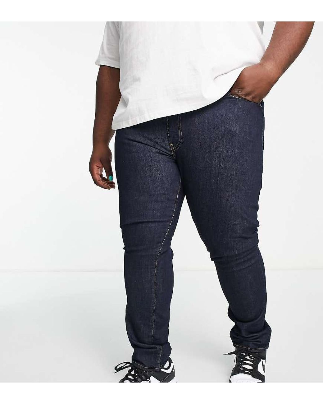 Levi's Blue Big & Tall 512 Slim for men