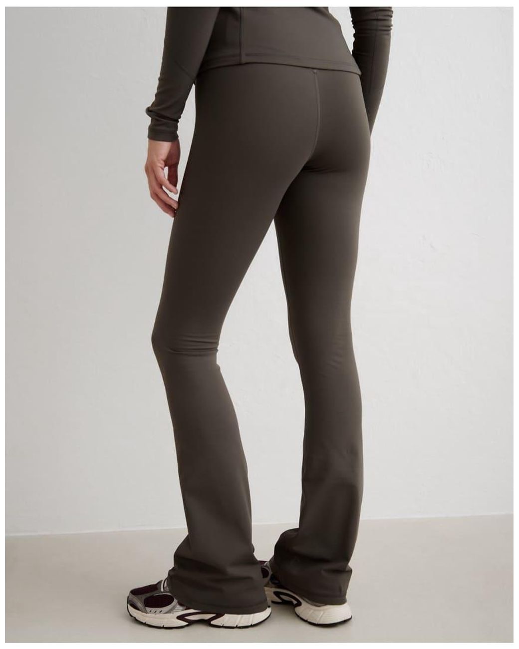 Aim'n Green Dark Ivy Warming Flare Tights