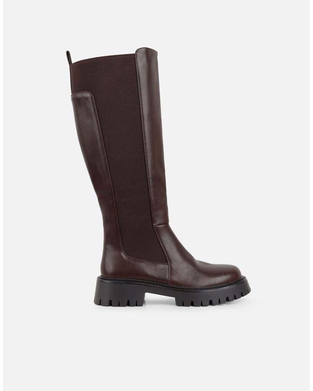 SIMMI Brown Carlton High Boots