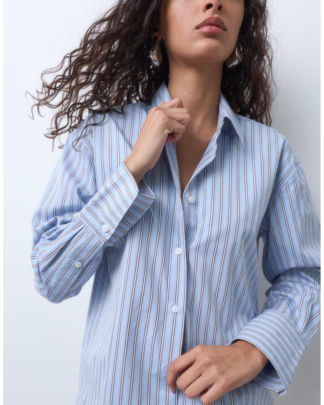 ARKET Blue Pure Cotton Shirt