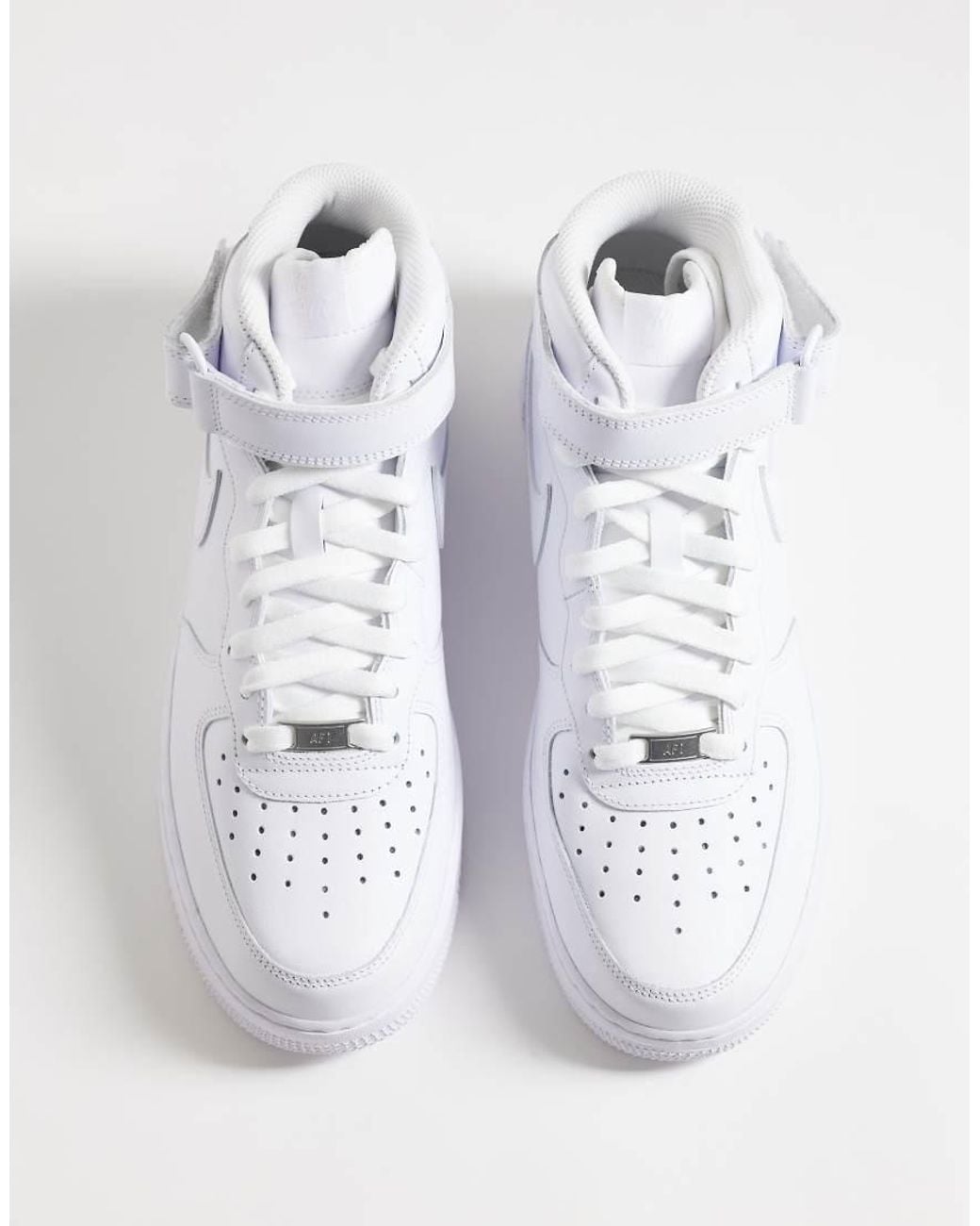Nike White Air Force 1 '07 Mid Trainer for men