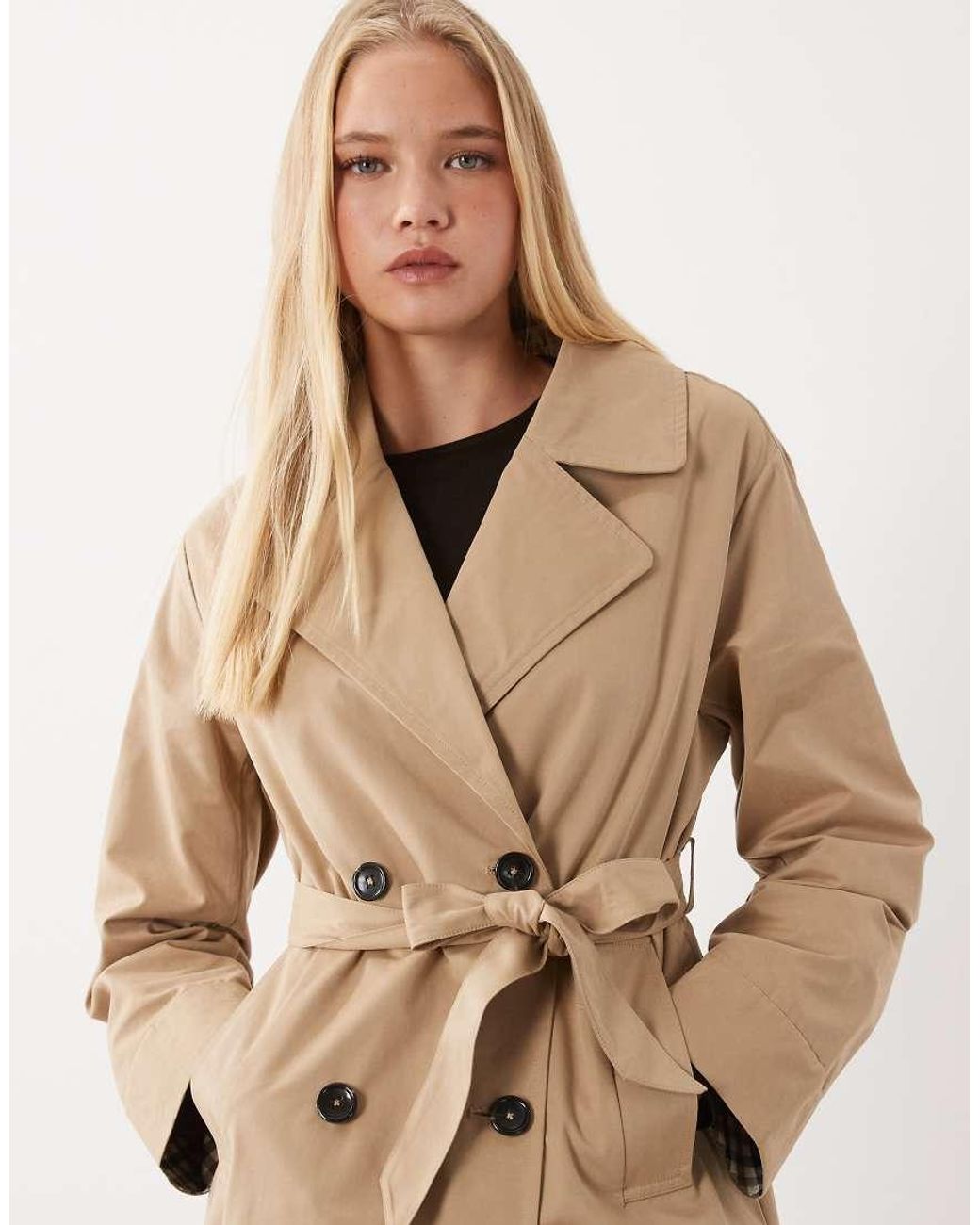 Mango Natural Teen Classic Trench