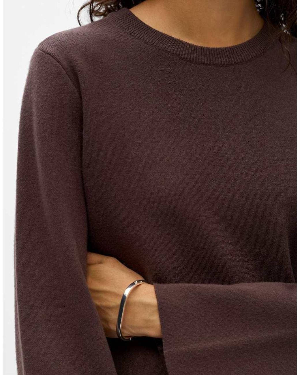 Object Purple Knitted Pullover