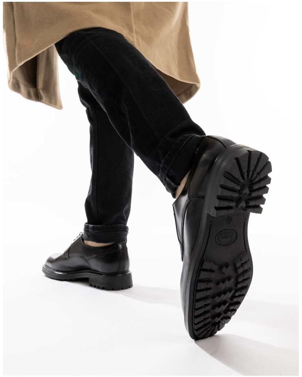 Base London Black Locke Lace Up Shoe for men