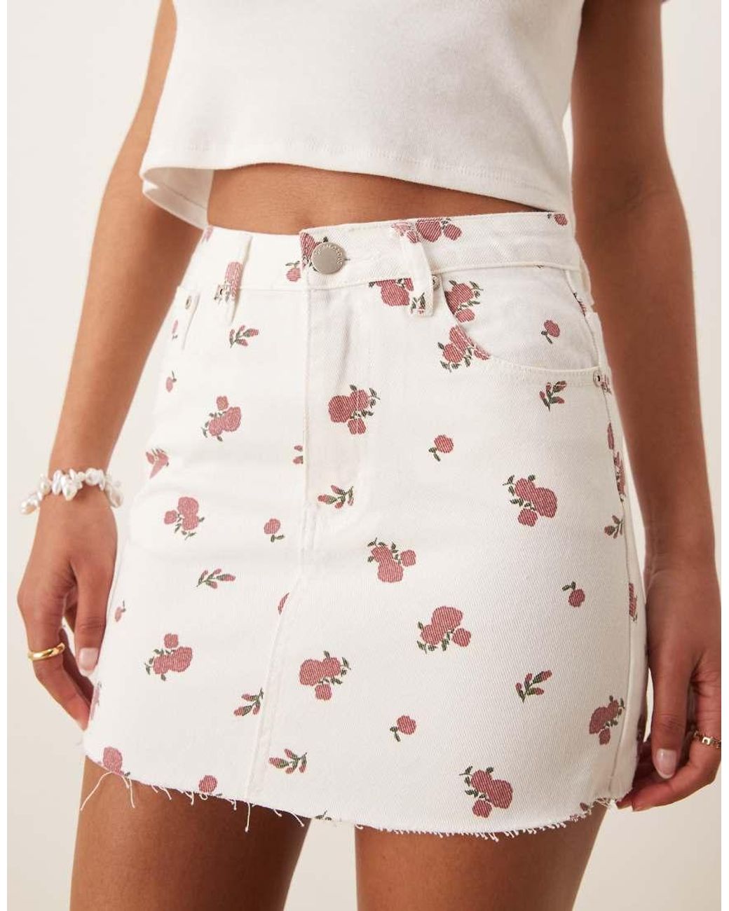 Glamorous Natural Mini Skirts