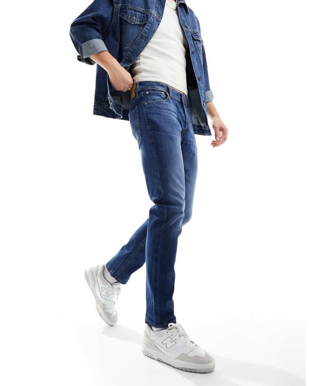 Jack & Jones Blue Glenn Slim Jean for men