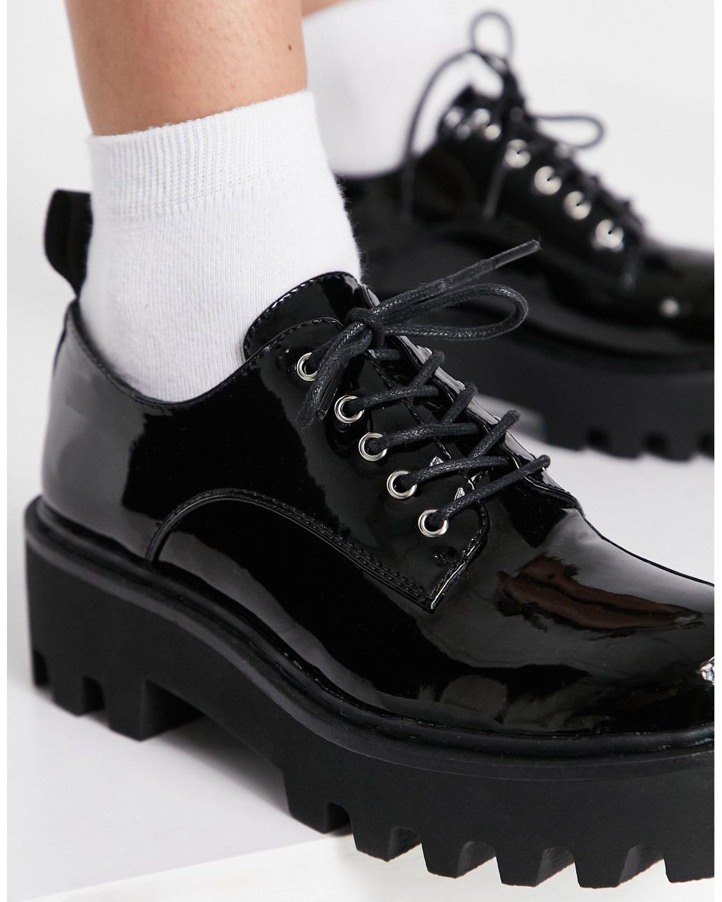 Lace up shop chunky shoes