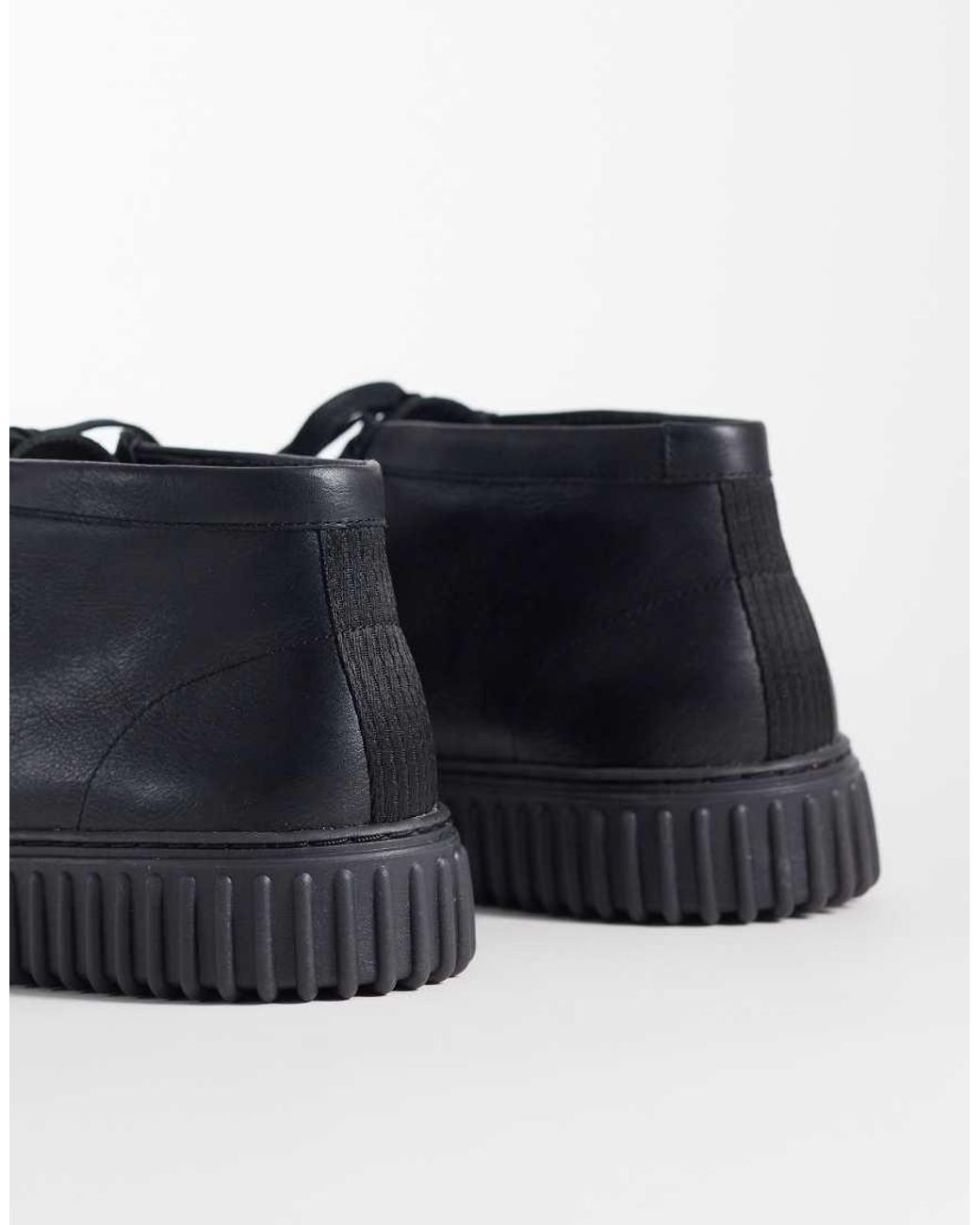 Clarks Black Torhill Hi Shoes for men