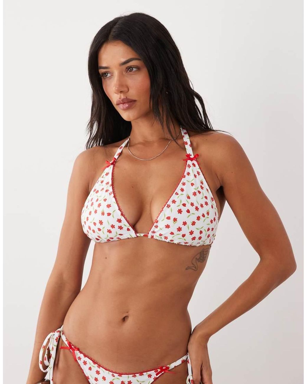 Peek & Beau Multicolor Triangle Bikini Top
