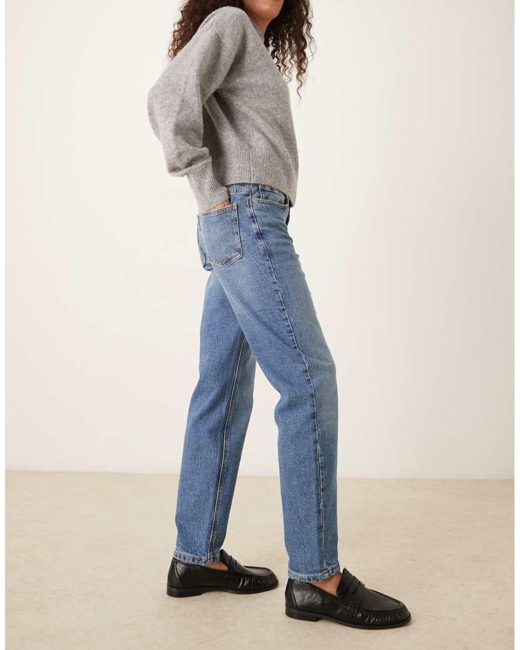 Mango Blue Newmom Mom Jean
