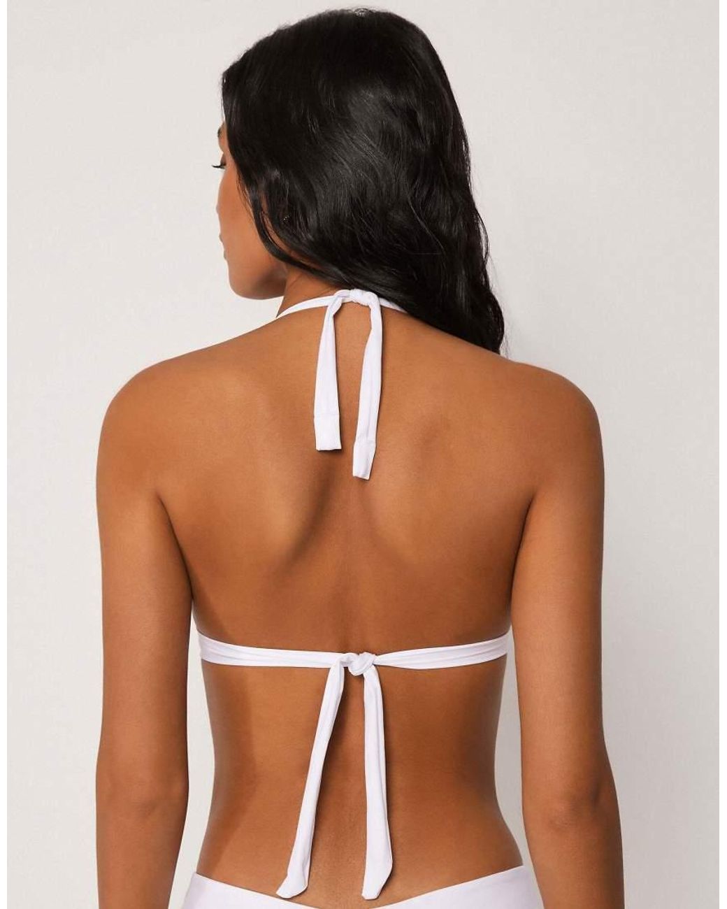 Calzedonia Brown Premium Fit Graduated Triangle Bikini Top