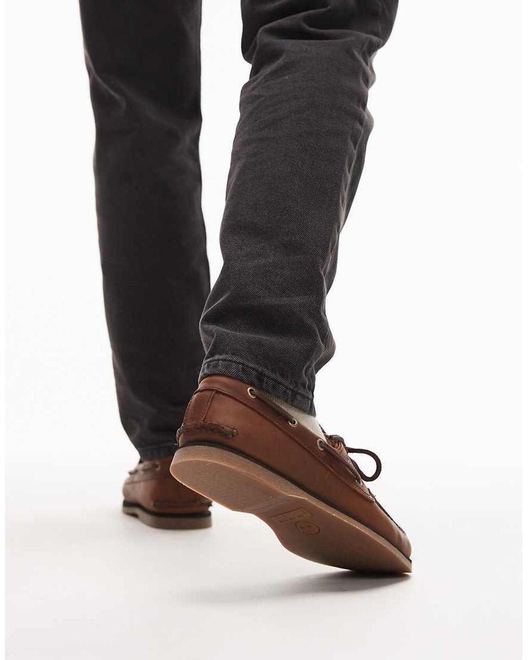 Timberland Black Classics 2 Eye Boat Shoe for men