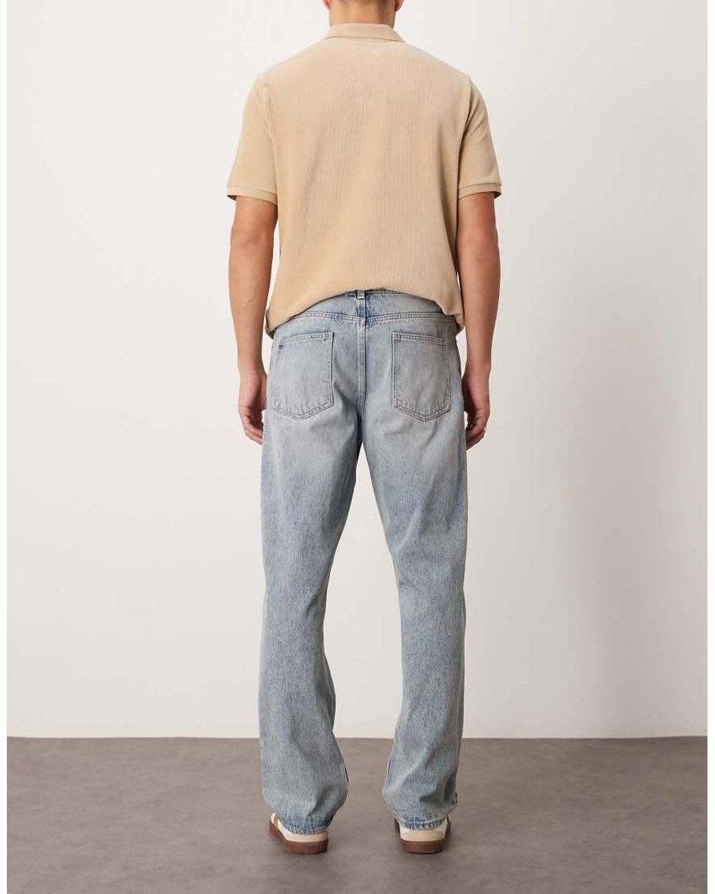 New Look Natural Relaxed Jeans for men