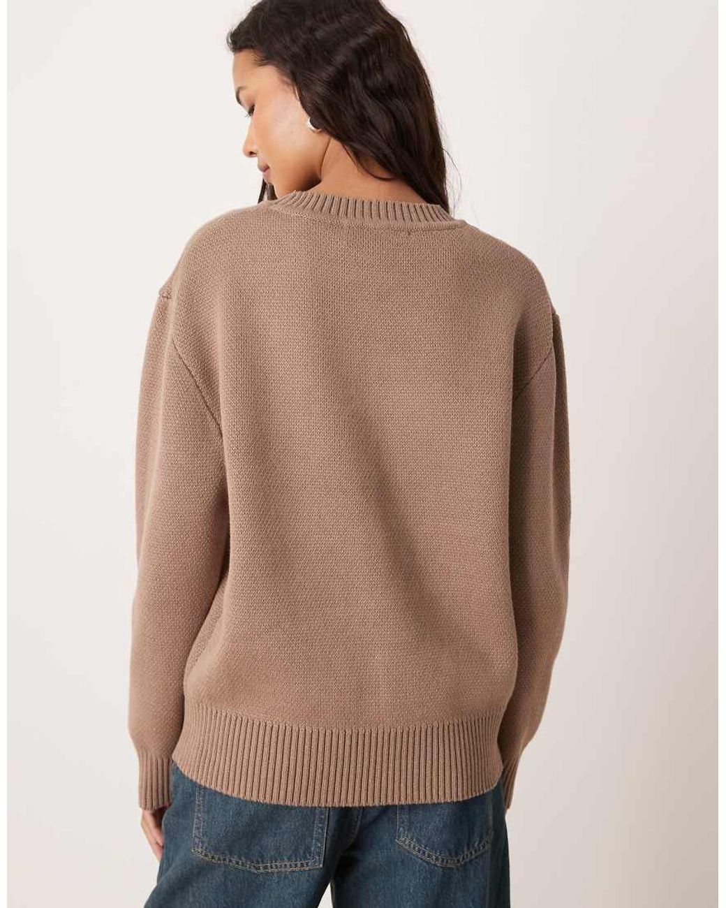 House Of Sunny Brown Ragdoll Cat Crew Neck Jumper