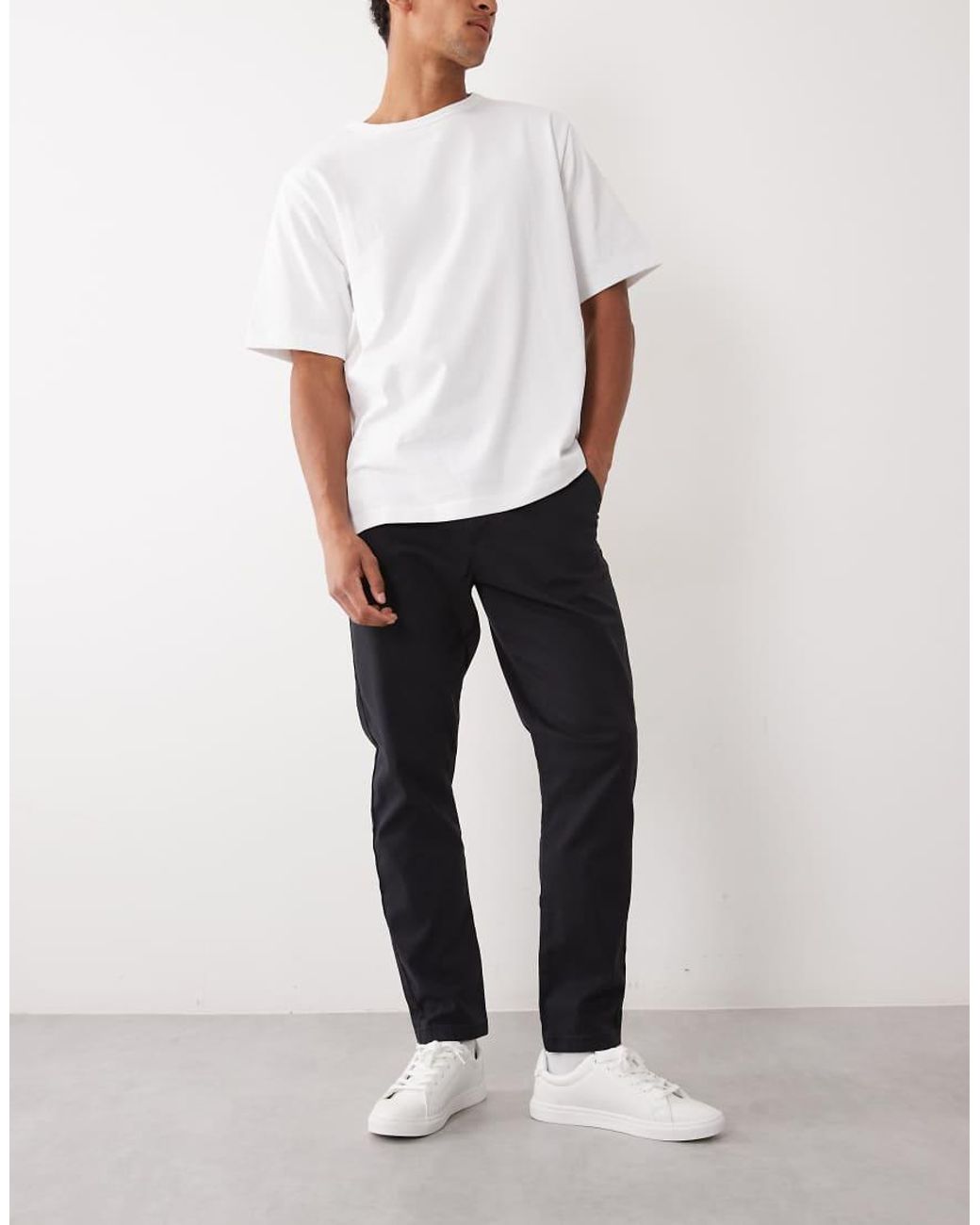 ASOS Blue 2 Pack Tapered Chinos for men