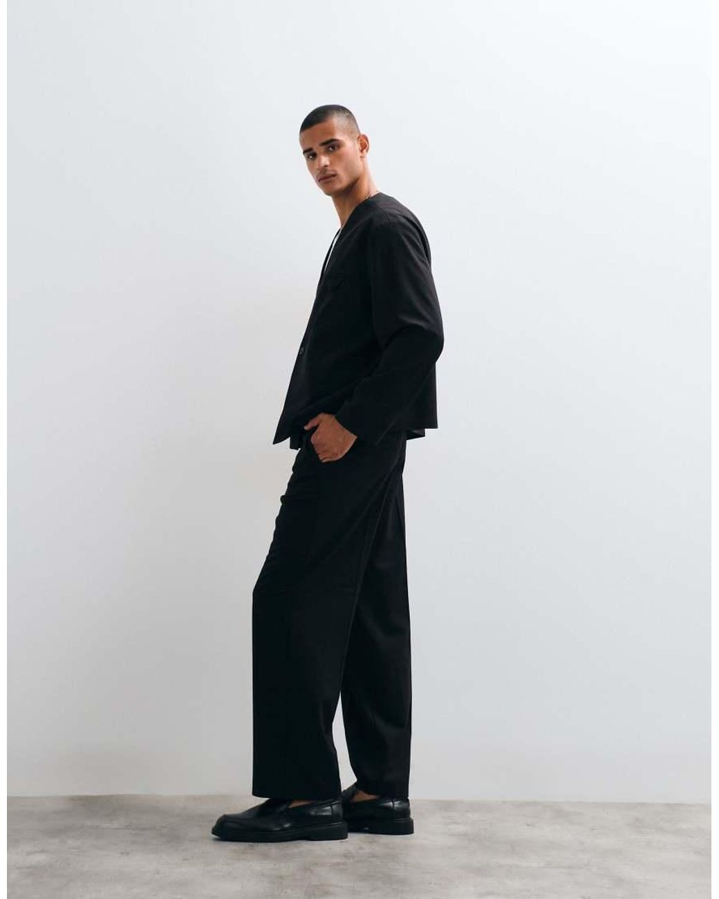 ASOS Blue Skinny Suit Pants for men