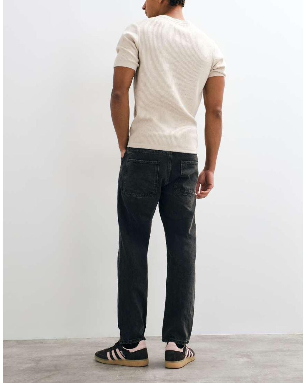 Mango Gray Lori 100% Cotton Slim Jean for men