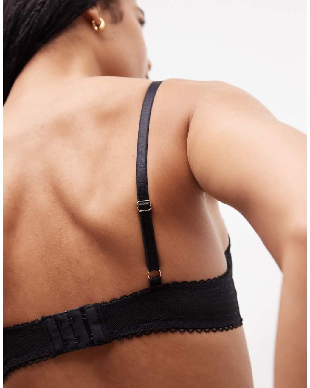 ASOS Black Lola Lace Underwire Bra