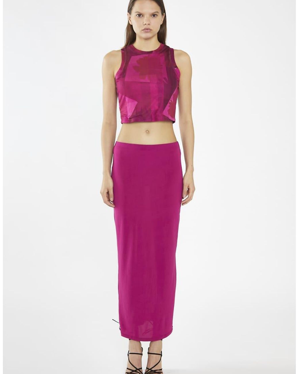 Glamorous Purple Tank Top