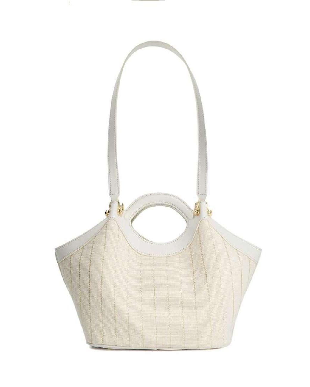 Dune White Dinidaylight Shopper Bag