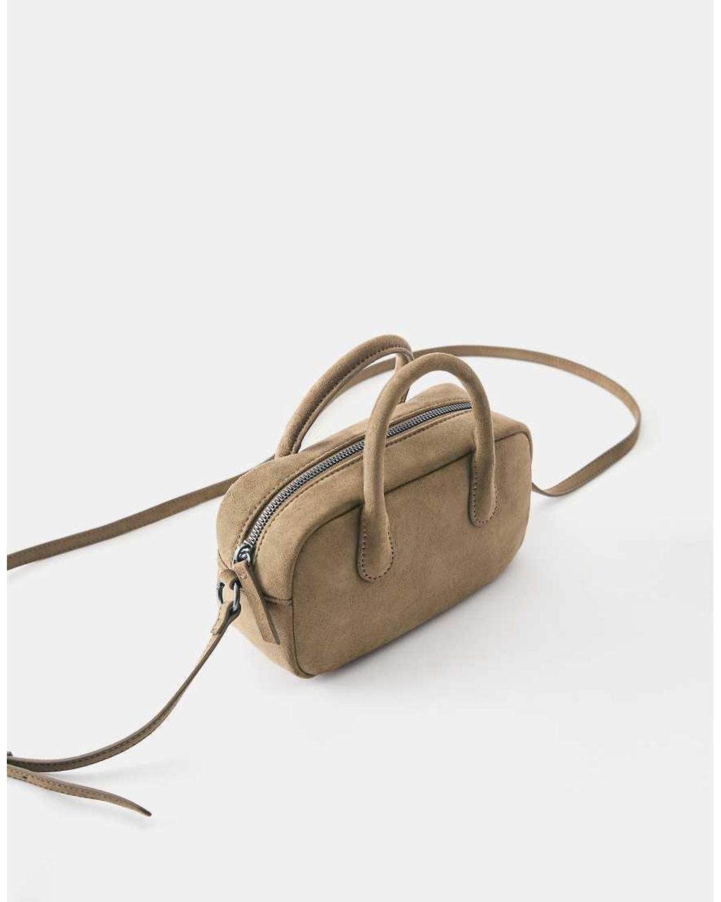 Pull&Bear Natural Mini Crossbody Bag