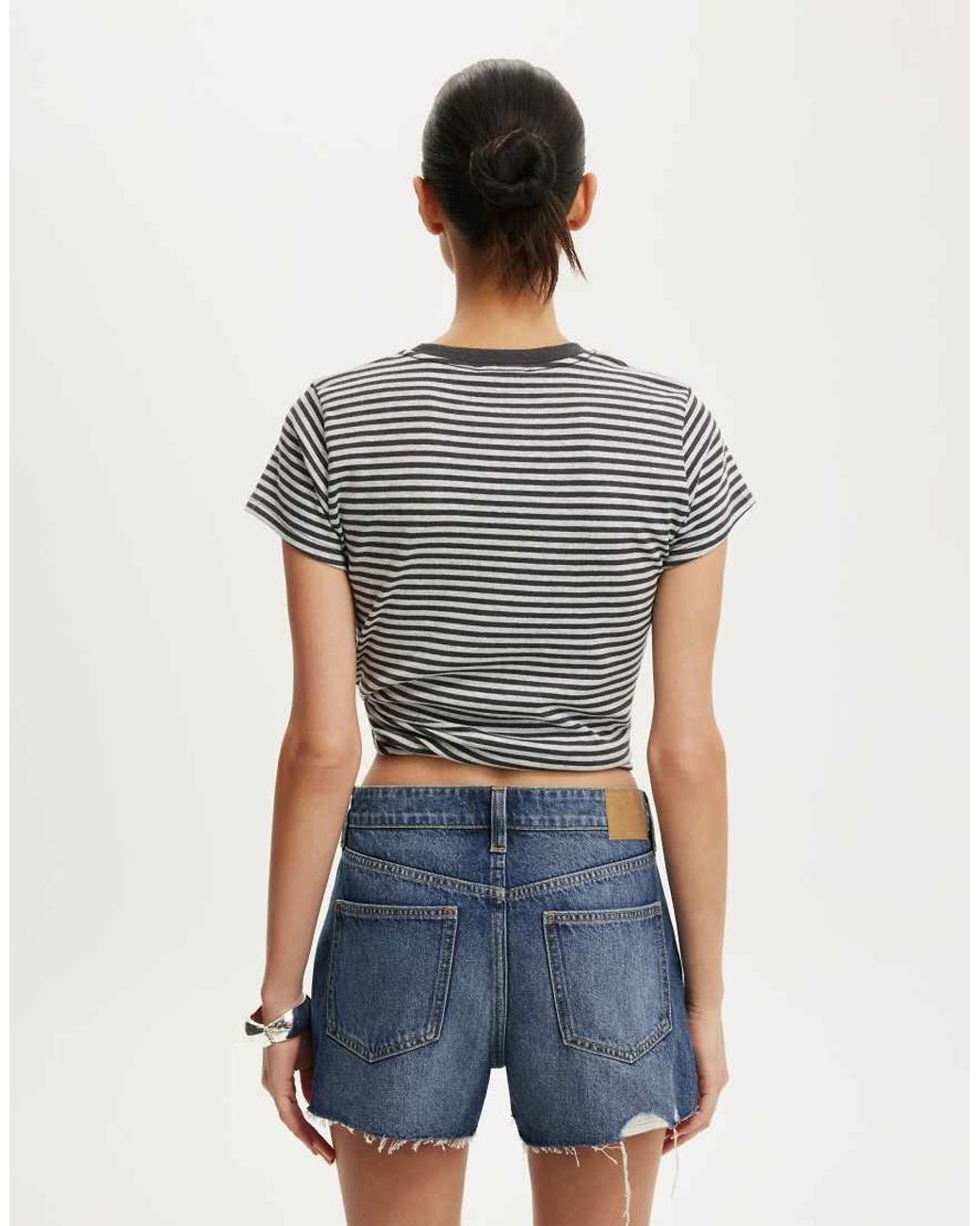 Cotton On Gray Original Denim Short