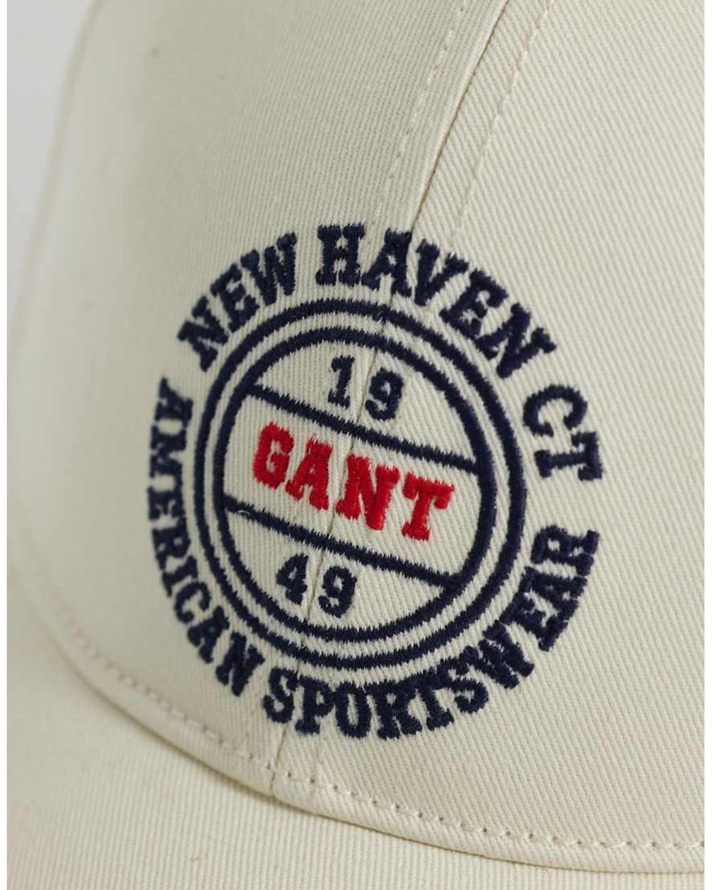Gant White Graphic Cap for men