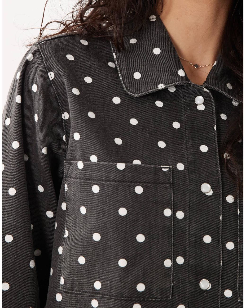 Threadbare Black – jeansjacke