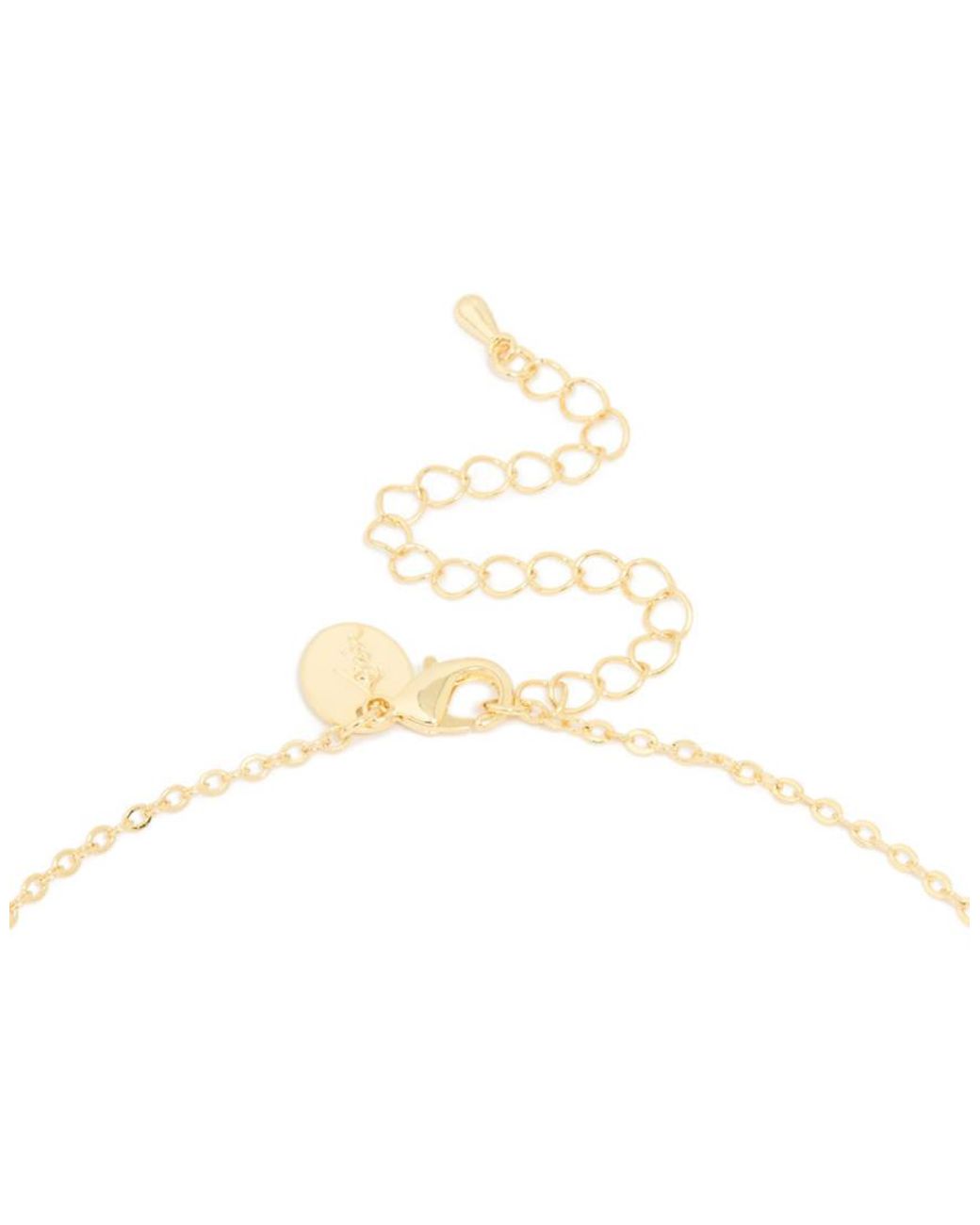 Lovisa White Plated Cubic Zirconia Vine Drop Y-Necklace