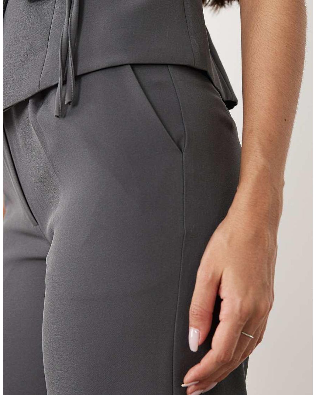 Kaiia Blue Exclusive Tailored Wide Leg Trousers Co-Ord
