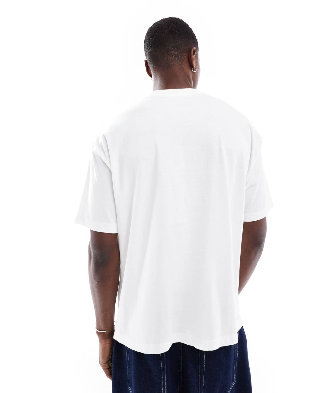 ASOS – 2er-pack basic-t-shirts in White für Herren