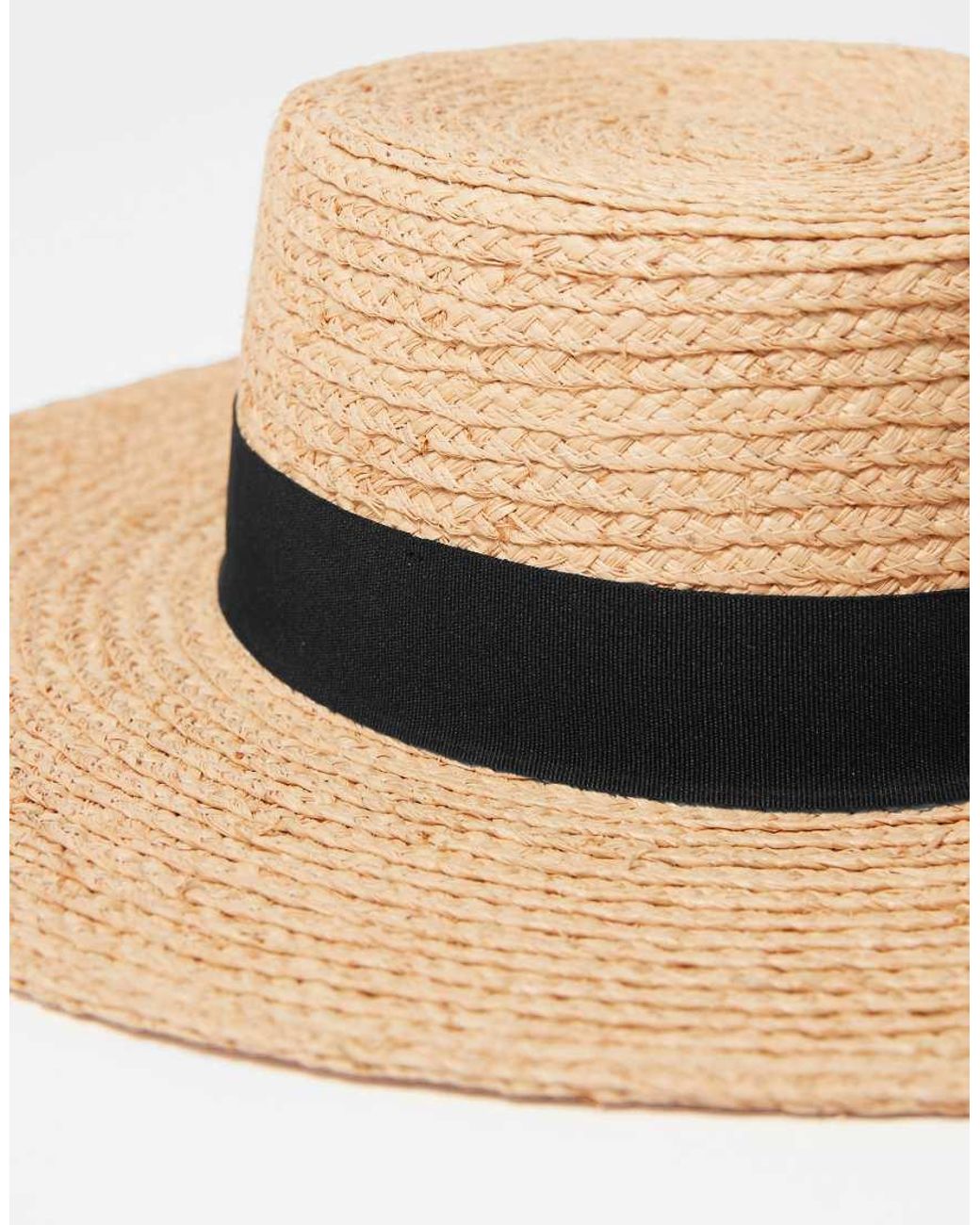 & Other Stories White Straw Fedora Hat