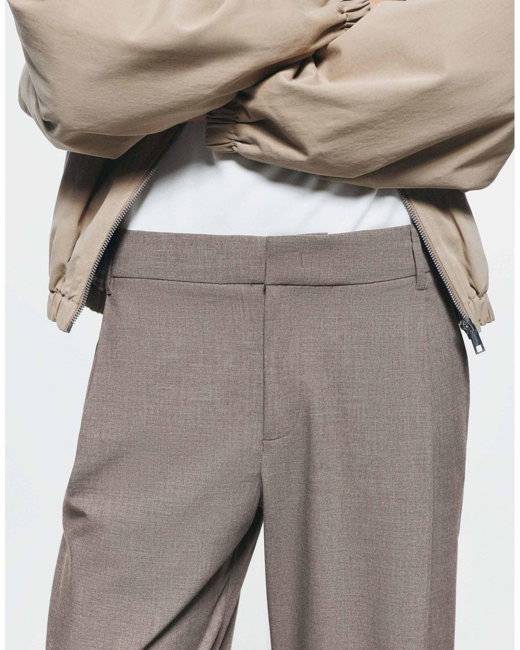 Pantalon Pull&Bear en coloris White