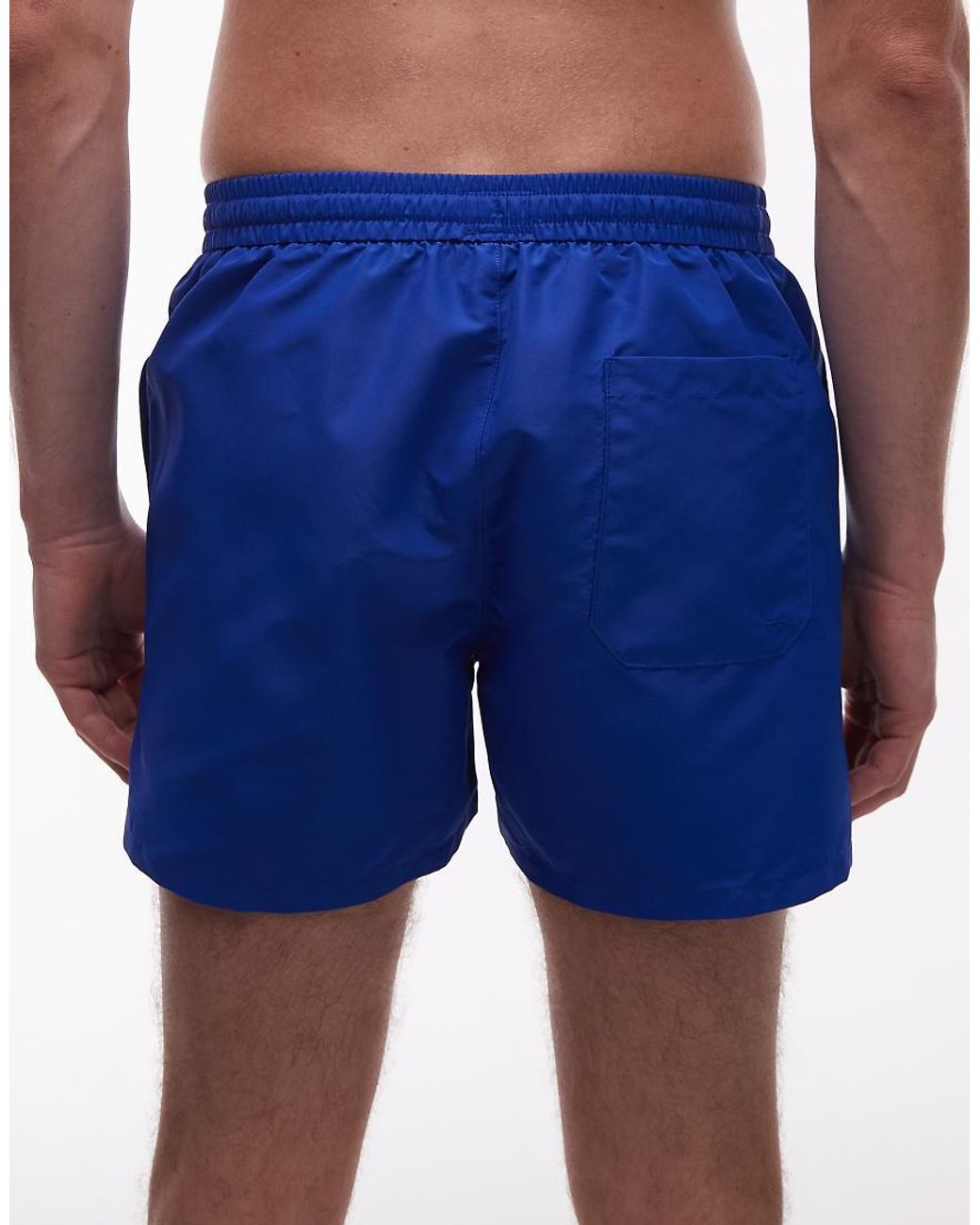 Tommy Hilfiger Blue Drawstring Swim Shorts for men