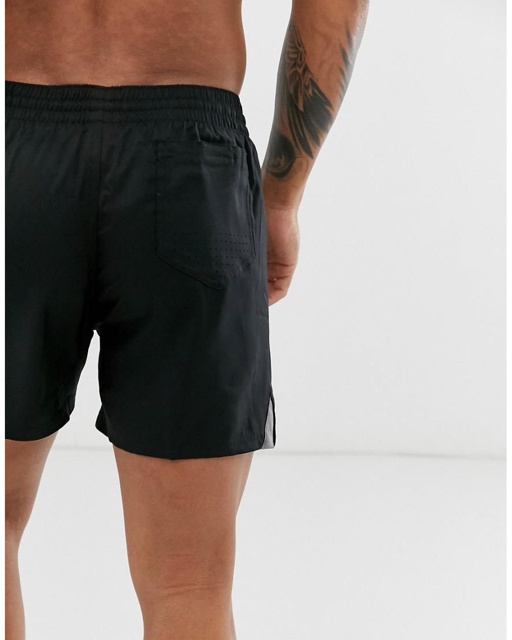 Nike Nike Swim Premium 5 Inch Shorts in Black for Men | Lyst