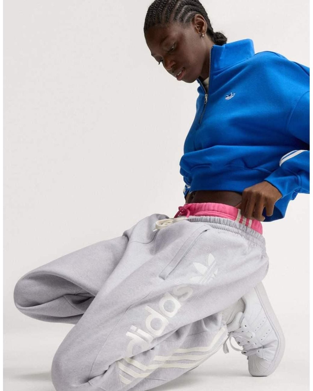 Adidas Originals Gray Adisignature Ny joggers