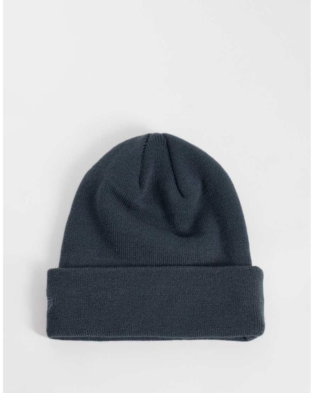 KTZ Blue Ny Yankees Tonal Logo Cuff Knit Beanie for men