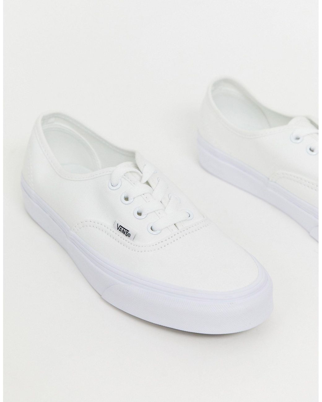 Vans All White Classic Online Sale, UP TO OFF