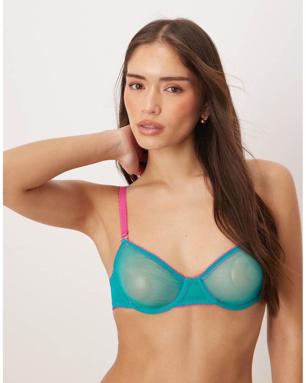 Dora Larsen Green Jean Underwired Bra
