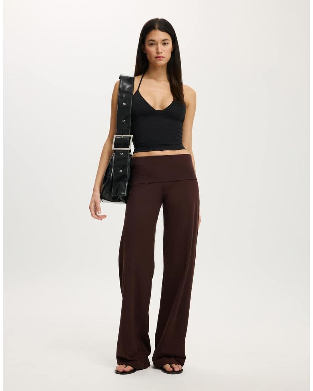Cotton On Brown Bella Straight Leg Pant