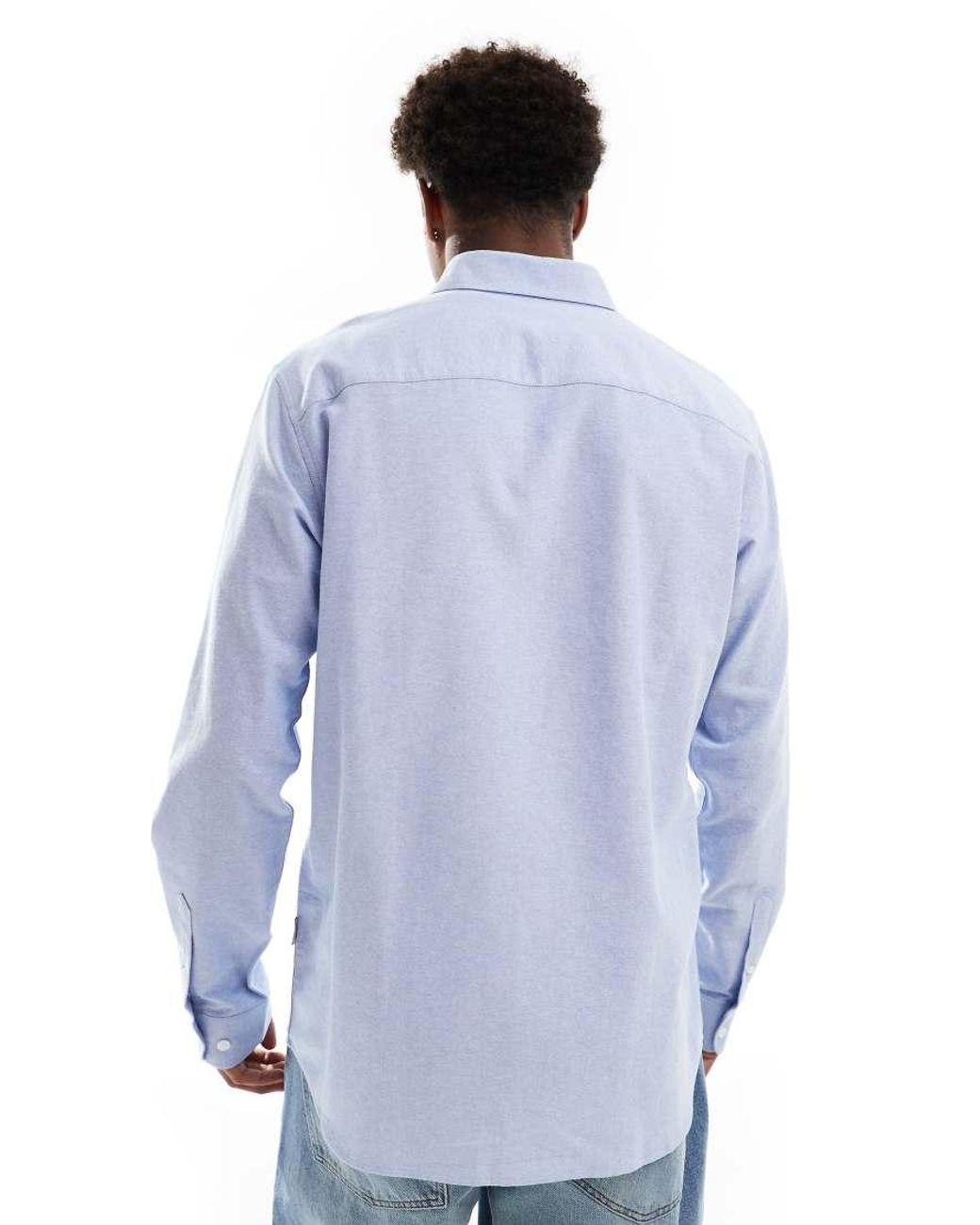 JJ Rebel Blue Oxford Shirt for men