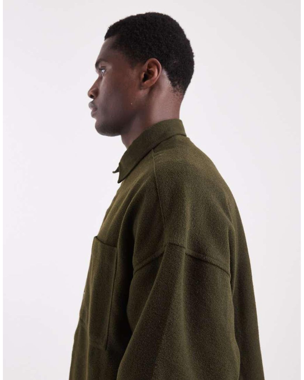 ASOS Green Oversized Shirt for men