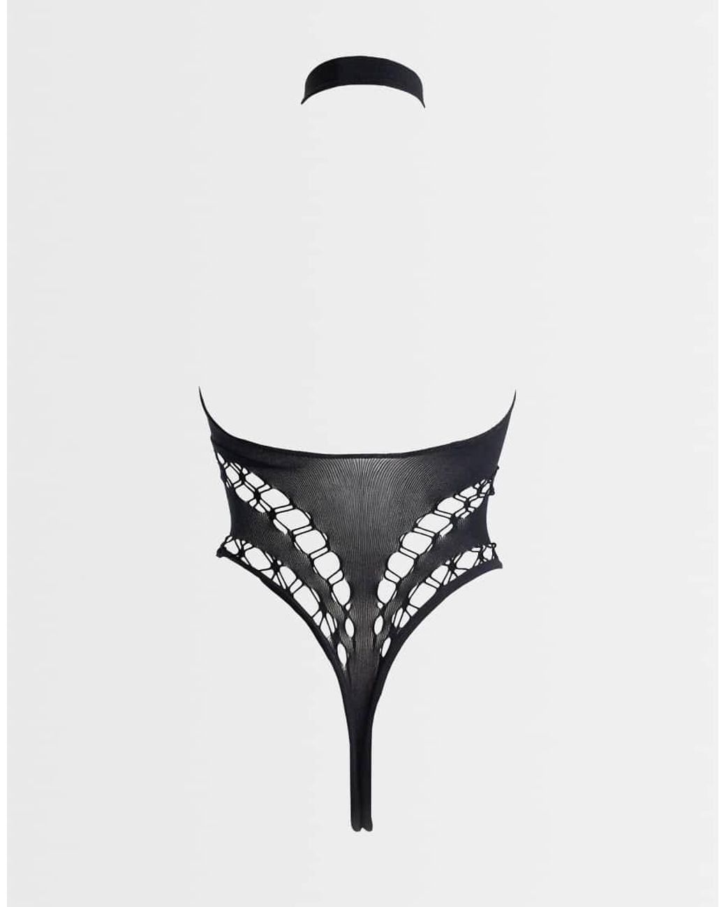 Ann Summers Blue Aurella Cutout Detail Bodysuit
