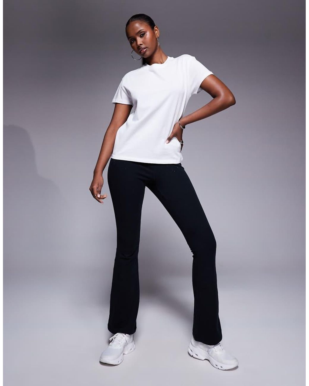 4505 White Icon Cotton Boxy T-shirt With Quick Dry Finish