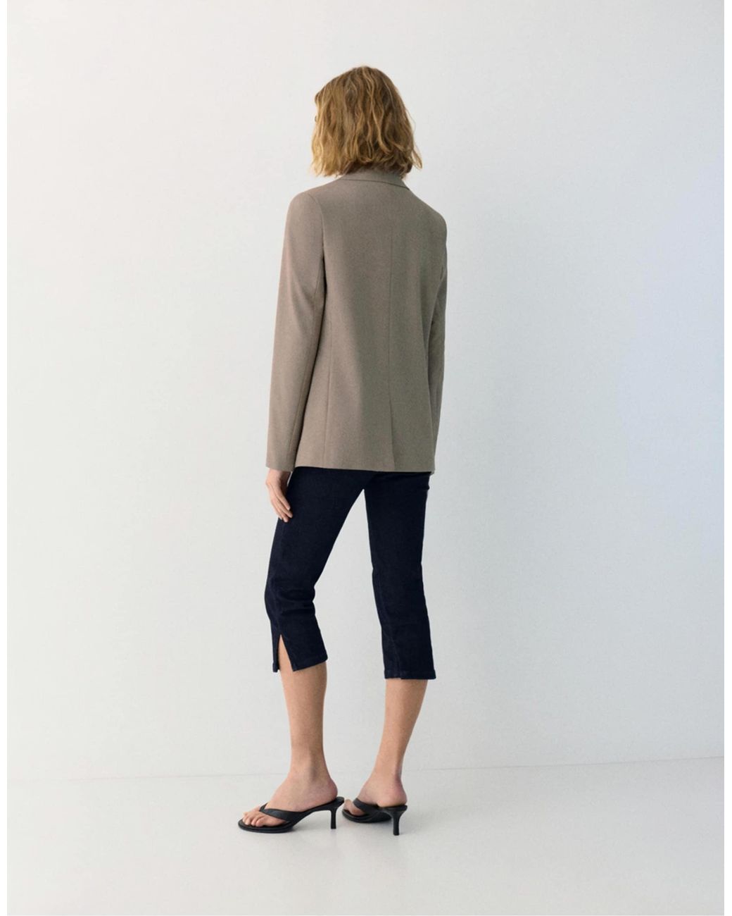 Pull&Bear Natural – basic-blazer