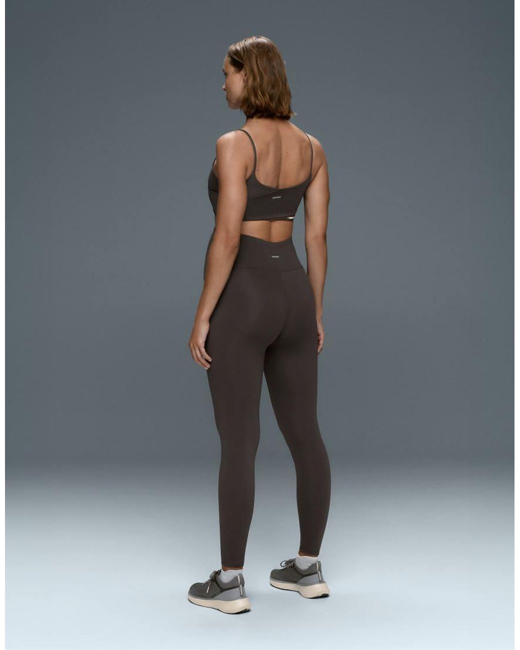 Oysho Gray Comfortlux 65Cm Maternity Leggings