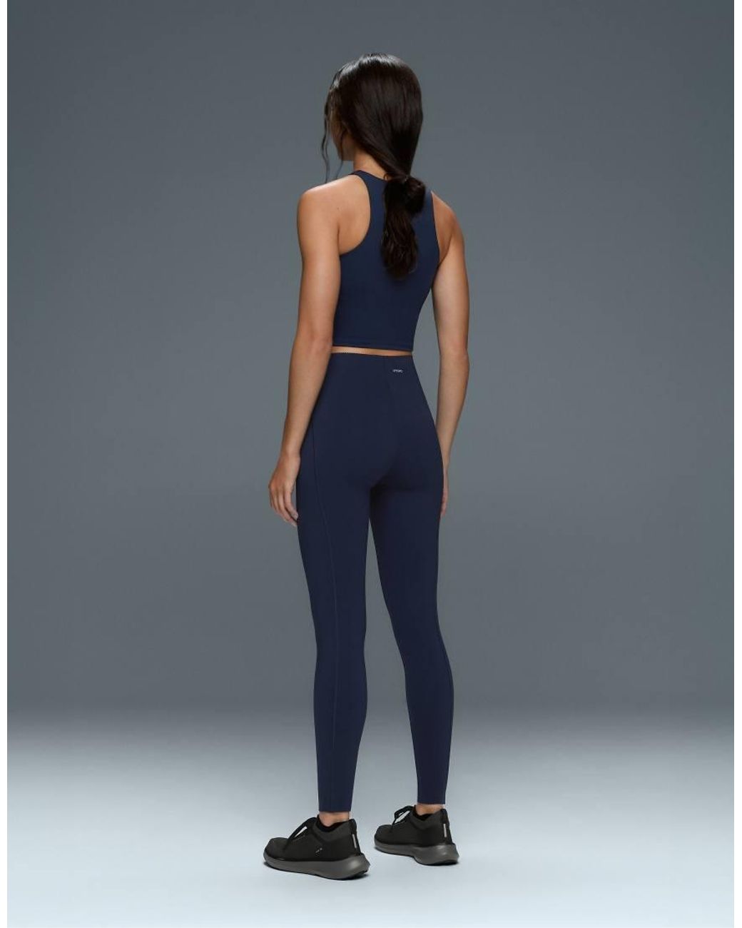 Oysho Blue Compressive Tank Top